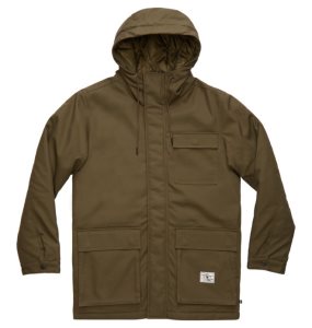 Bundy DC Canondale S Kapucňou Parka Panske Tmavo Zelene | 537809CQY
