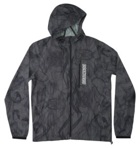Bundy DC Dagup Pack Vody-Resistant Windbreaker Panske Tmavo Siva | 086512MPU