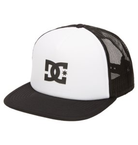 Klobuky DC Gas Station Trucker Panske Biele Čierne | 409382BVL