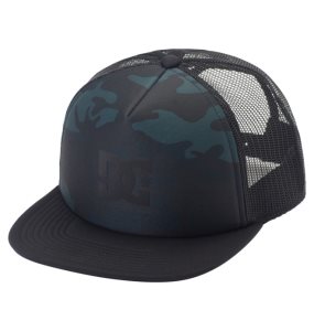 Klobuky DC Gas Station Trucker Panske Čierne Maskacove | 504381QVI