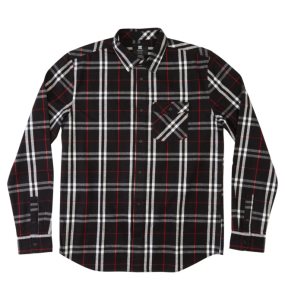 Kosele DC Marshal Long Sleeve Panske Čierne Červené | 312498VQX
