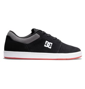 Skate Topanky DC Crisis 2 Semisove Panske Čierne Siva Červené | 728605TUE