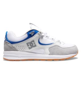 Skate Topanky DC Kalis Lite Panske Siva Modre Biele | 203586OXF