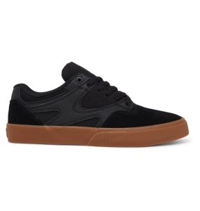 Skate Topanky DC Kalis Vulc Panske Čierne Čierne | 261079JLE