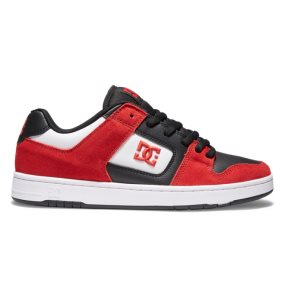 Skate Topanky DC Manteca 4 Panske Červené Čierne Biele | 835421XTM
