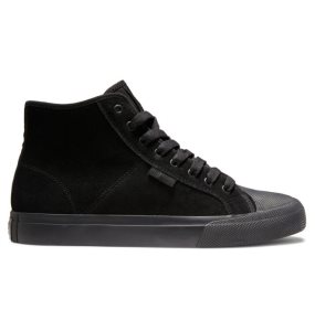 Skate Topanky DC Manual Hi RT High Tops Panske Čierne Čierne | 502179QUL