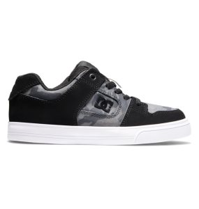 Snurovacie Topanky DC Pure Elastic Cipkovane Detske Čierne | 673954EGN