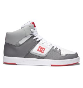 Tenisky DC Cure High Tops Panske Biele Siva Červené | 573180RJY