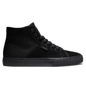 Tenisky DC Manual High Top Semisove Panske Čierne Čierne Čierne | 683419NQX