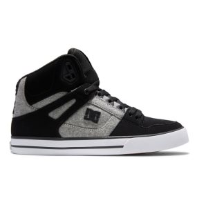 Tenisky DC Pure High Tops Panske Čierne | 289614YSB