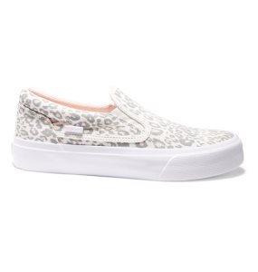 Tenisky DC Trase Slip On Platforme Damske Siva Ruzove | 893524QZT