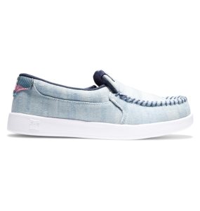 Tenisky DC Villain Slip On Damske Modre | 207583EVK