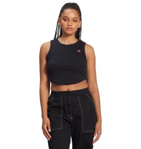 Tricko DC Crop Tank Top Damske Čierne | 732541PFV