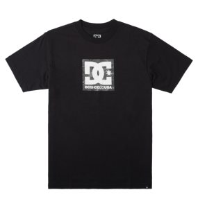 Tricko DC Square Star Fill Panske Čierne Čierne Maskacove | 902647XID