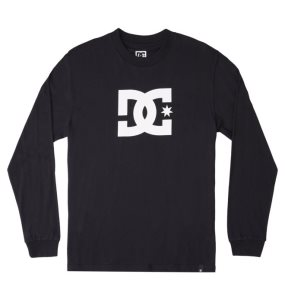 Tricko DC Star Long Sleeve Panske Čierne | 687943XSW