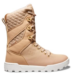 Zimne Cizmy DC Nadene High Leg Damske Hnede | 251348EQI