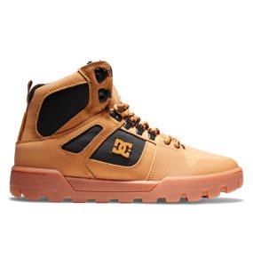 Zimne Cizmy DC Pure High Tops Nepremokave Panske Hnede Čierne | 916578UOZ