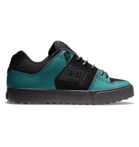 Zimne Cizmy DC Pureized Skate Panske Čierne Zelene Čierne | 786125LTK